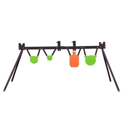AR500 Steel Target Stand System Kit, 3/10'' Thick 4 Spinning Targets 4'' 6'' 8'' 12''