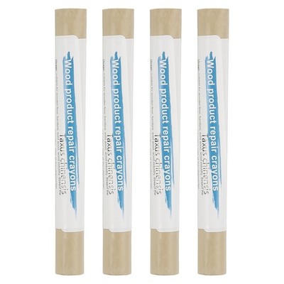 Furniture Repair Crayons, 4 Pcs Wax Wood Filler Sticks, Yellow