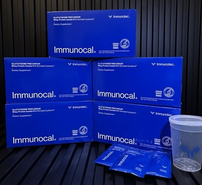 Immunocal Classic Blue 5 Boxes Regular Glutathione Precursor, Immunotec