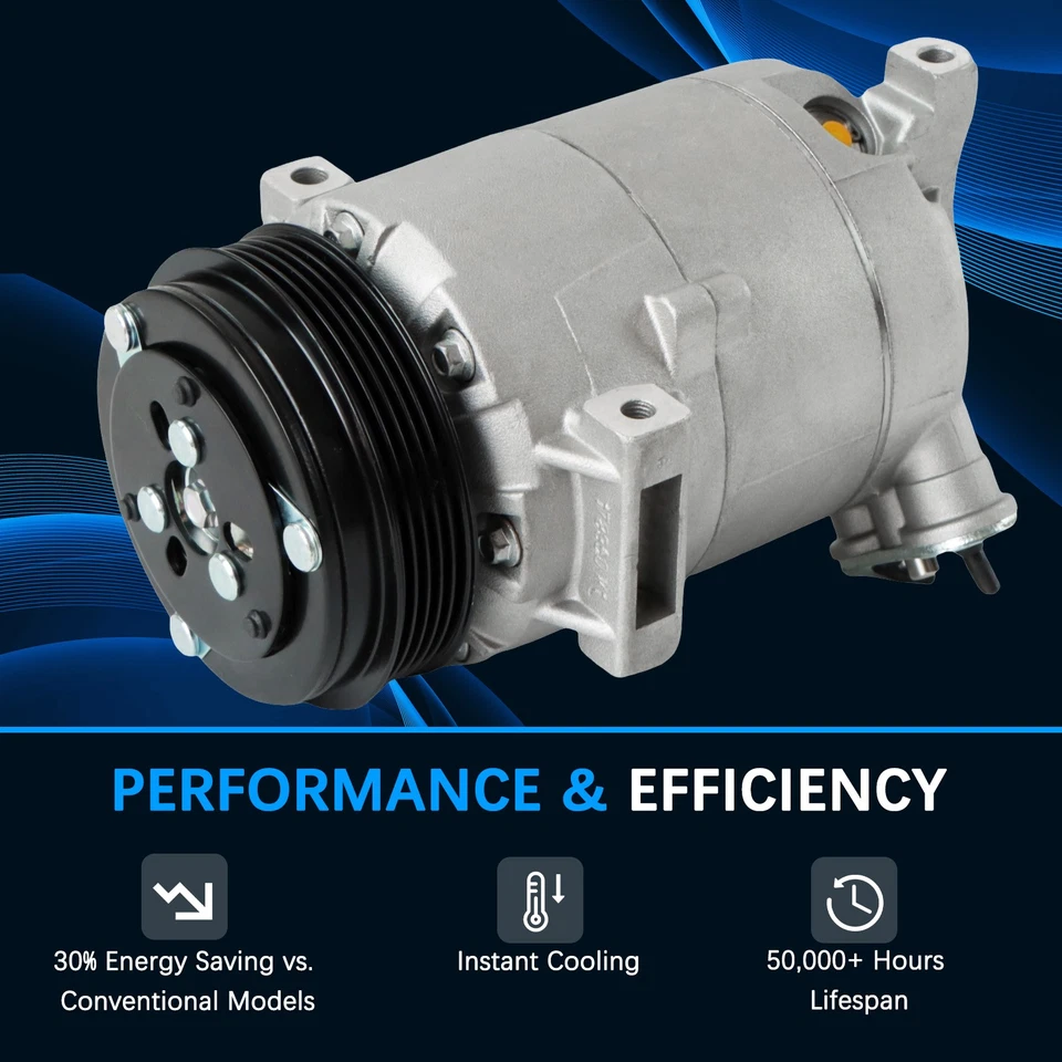交流电压缩机适用于雪佛兰钴 HHR 庞蒂亚克 Sunfire 土星离子 L4 2.0L 2.2L 2.4L — 第 4/4 张图片