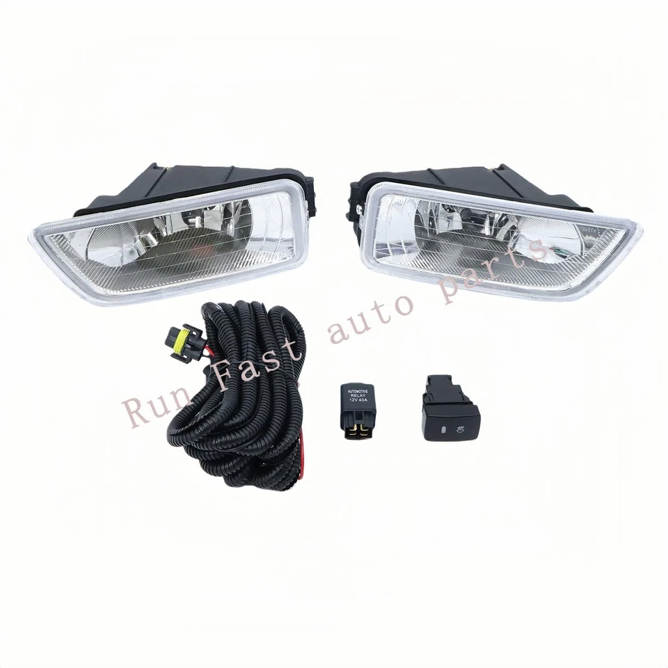 Faro antiniebla de conducción para parachoques delantero Honda Accord 2003-2007 4 puertas 2X con cable Foto 3 de 4