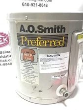 A.O Smith DEL 6 102 Electric Storage Tank Water Heater