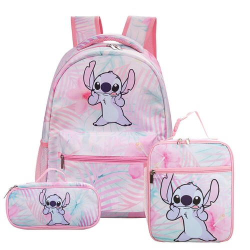 3 Stck. Lilo Stitch Schule Rucksack Bleistiftetui Schultertasche Reisetaschen- - Bild 39 von 46