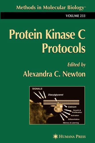 Methods in Molecular Biology Ser.: Protein Kinase C Protocols by ...