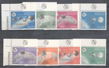 (700846) Space, Satellite, UIT, Communication, Map, Paraguay - with Tab -