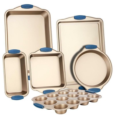 NutriChef 12 Cup Muffin Pan & Big Cookie Sheet-Nonstick Oven Baking Pans
