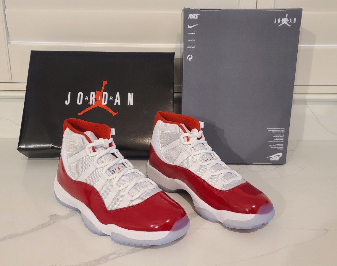 New Shoes Jordan 11 Varsity Red Size 10 Men | eBay