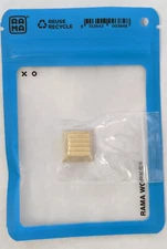 RAMA WORKS WAVE SEQ2 Br - Brass Keycap "Gold" (Cherry MX) - Matte