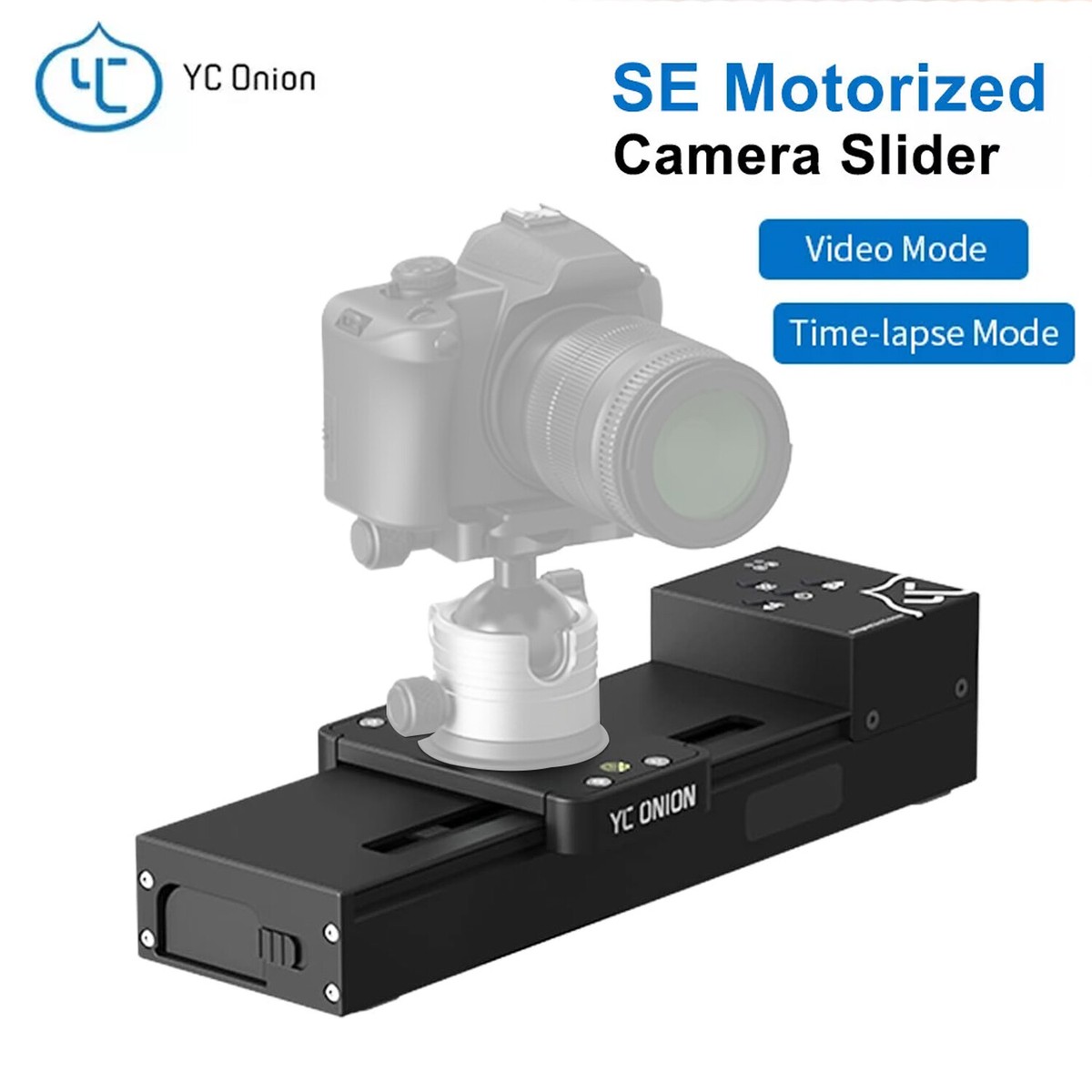 YC Onion Chocolate SE Motorized Camera Slider 10.5inch Time-Lapse