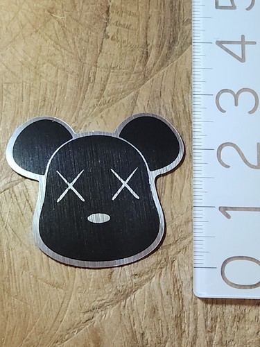 Bear STICKER KAWS sticker Metallic Sticker Kaws Decal Metallic Decal