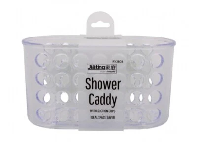 Bathroom shower corner shelf shower caddy soap Dish clear plastic organizer