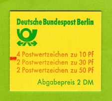 Berlin MH 11i mZ Postfrisch Markenheft Burgen und Schl&ouml;sser