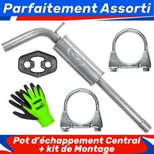 Pot d'échappement Skoda FABIA