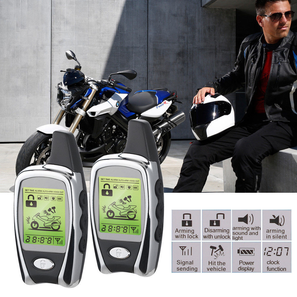 2 way motorcycle alarm system