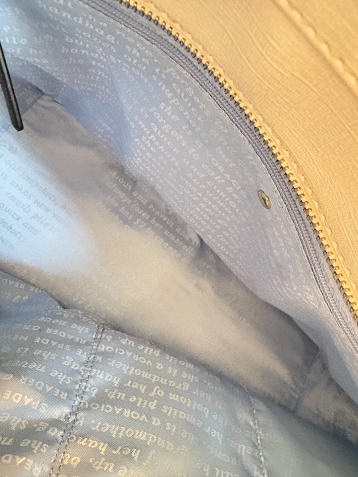 Bolso Cartera Kate Spade Grande Jazz Things Up Cool Gato Negro Nunca Llevado Foto 4 de 4