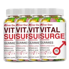 Vital Grow XL Gummies For Men - Advanced Formula Vitamin Supplement - 60 Gummies