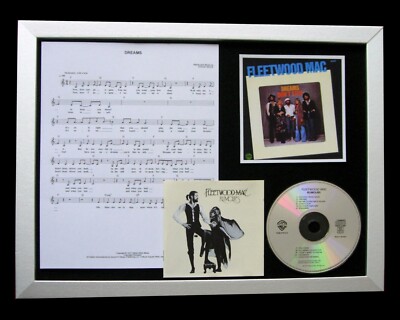 FLEETWOOD MAC Dreams SUPERB QUALITY MUSIC CD FRAMED DISPLAY+EXPRESS GLOBAL SHIP