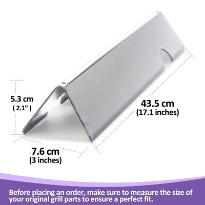 43,5 cm, 66032 Flavorizer Bars für Weber Genesis II 300/II LX 300, E-310 315 335