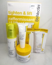 STRIVECTIN TIGHTEN & LIFT 3 STEP KIT FACE SERUM, NECK CREAM, EYE SERUM BOXED