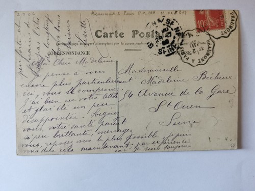 CPA 50 PONT-HEBERT - Le Château de Cavigny - Imagen 2 de 2