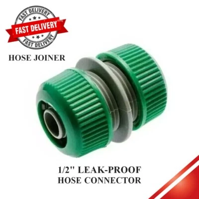 Raccordo per tubo flessibile a prova di perdite 1/2" | Raccordo per tubo da giardino durevole | Giuntatrice Marksman...