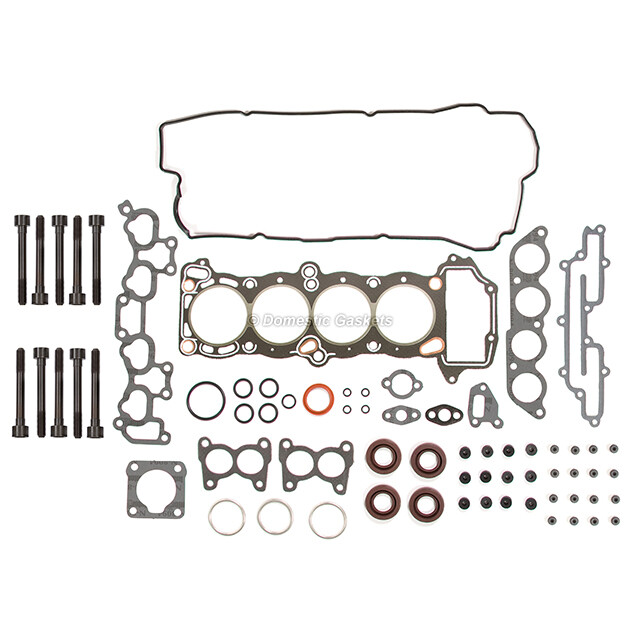 Fits 91-94 Nissan Sentra NX 1.6L DOHC Head Gasket Set Bolts GA16DE