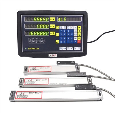 Dro For Milling Lathe Machine Digital Readout 3 Axis With 3 Linear Scales rr