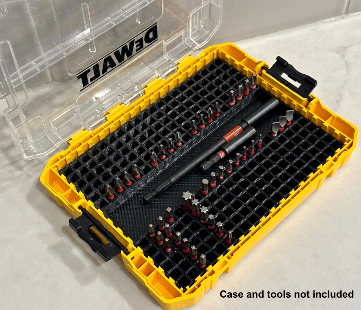 Impact bit holder insert for DEWALT Medium ToughCase 1
