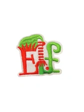 Elf Christmas Movie Patch, Iron On/Sew On