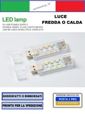luce usb 12 led con custodia in plastica per portatile notebook PC lettura light