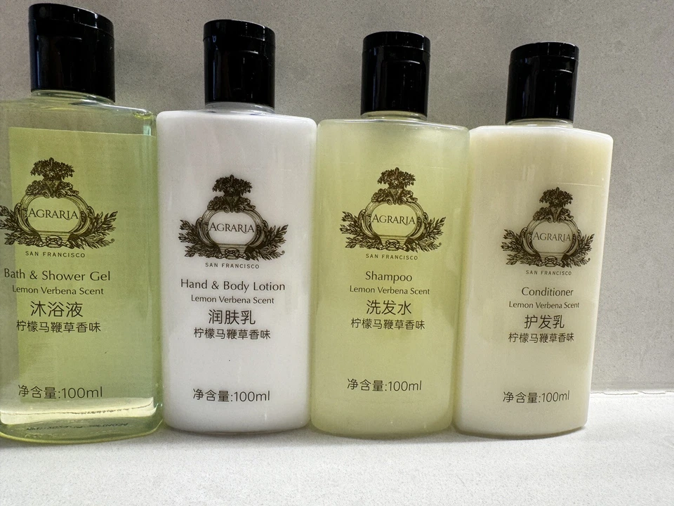 AGRARIA San Francisco Lemon Verbena 5 Pcs. Bath Toiletries Set. New Fresh! - Изображение 3 из 4