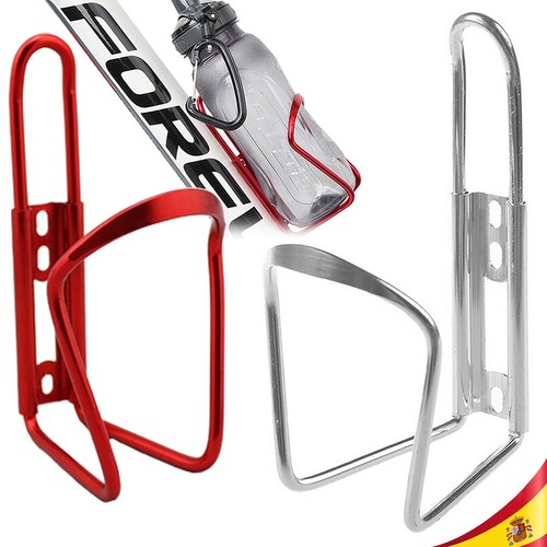 SOPORTE de BOTELLA BICICLETA METALICO AGUA BICI CUADRO BIKE VARIOS COLORES | eBay