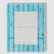 $55 Gray Malin Blue The Swimmers Acrylic Picture Photo Frame 8x10" | 5x7"