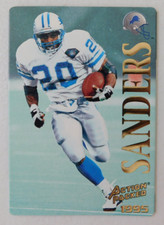 BARRY SANDERS HOF YOU PICK YOUR CARD, ASSORTED YEARS & COMPANIES (item#G59)