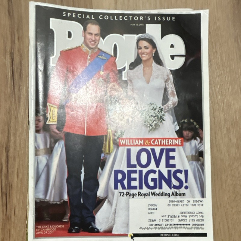 People Special Collector's Issue William & Catherine Royal Wedding May 2011