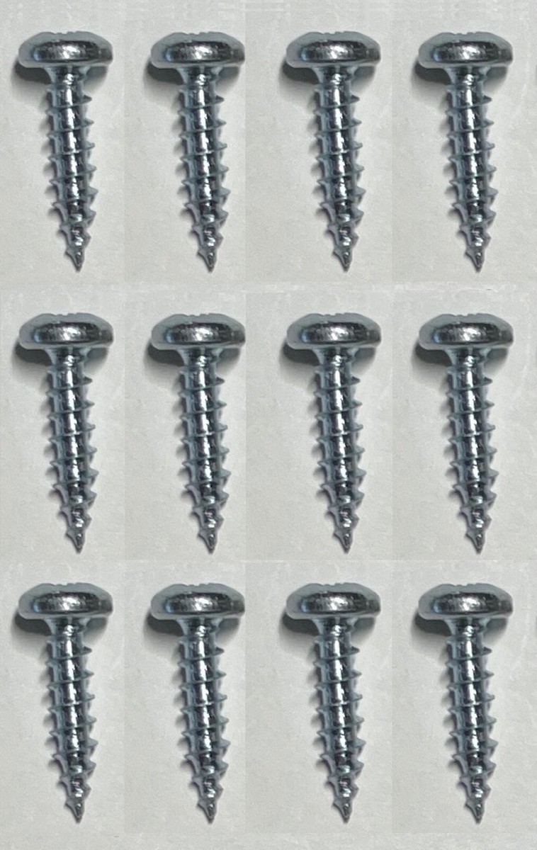 ◆タチカワ◆バーチカル◆W420×H193◆O-2512BL5◆ 12x Ikea Screw Screws TRX Chipboard Flat 15mm length Steel Part