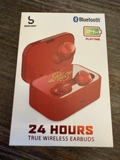 24-Hour True Wireless Earbuds With Mic  Case