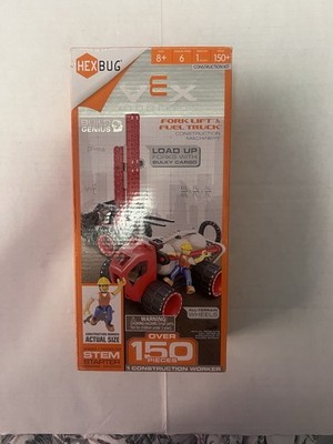 Hexbug VEX Robotics Forklift & Fuel Construction Set Snap Pieces New, Open Box.