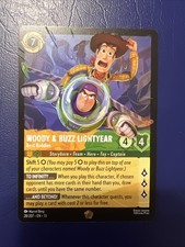 Disney Lorcana Woody Buzz Lightyear - Best Buddies 28/207 Legendary Reg