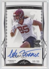 2022 Leaf Trinity Silver 90/99 Cole Turner #BA-CT1 Auto 13u1