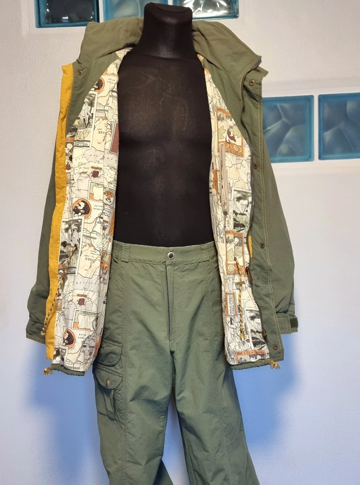 VTG Set FJALLRAVEN Parka Jacket / Pants Size 54/ L