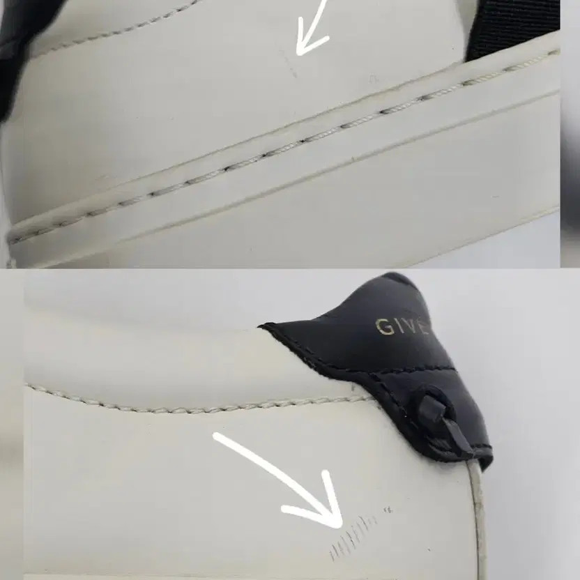 GIVENCHY URBAN STREET 235mm Sneakers - White thumbnail 7