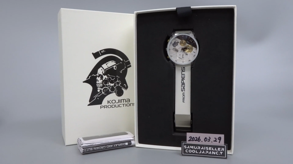 KOJIMA PRODUCTIONS SEIKO WIRED 腕時計 SEIKO WIRED x Kojima Productions Collaboration Watch White Color