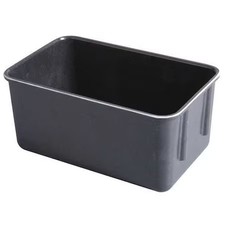 Mfg Tray 9261085118 Stack & Nest Storage Container, 0.9 Gal, 9-3/4 In L X 6-1/8