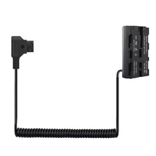 D-tap to NP-F550/F750 Dummy Battery Power Adapter Cable for LED Light Monitor