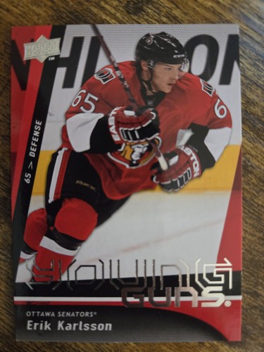 Erik Karlsson #210 2009 Upper Deck card