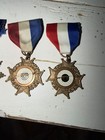 1968-1969 Junior Girls Team Shooting Medals Red White Blue Ribbons Lot of 3 — photo 2