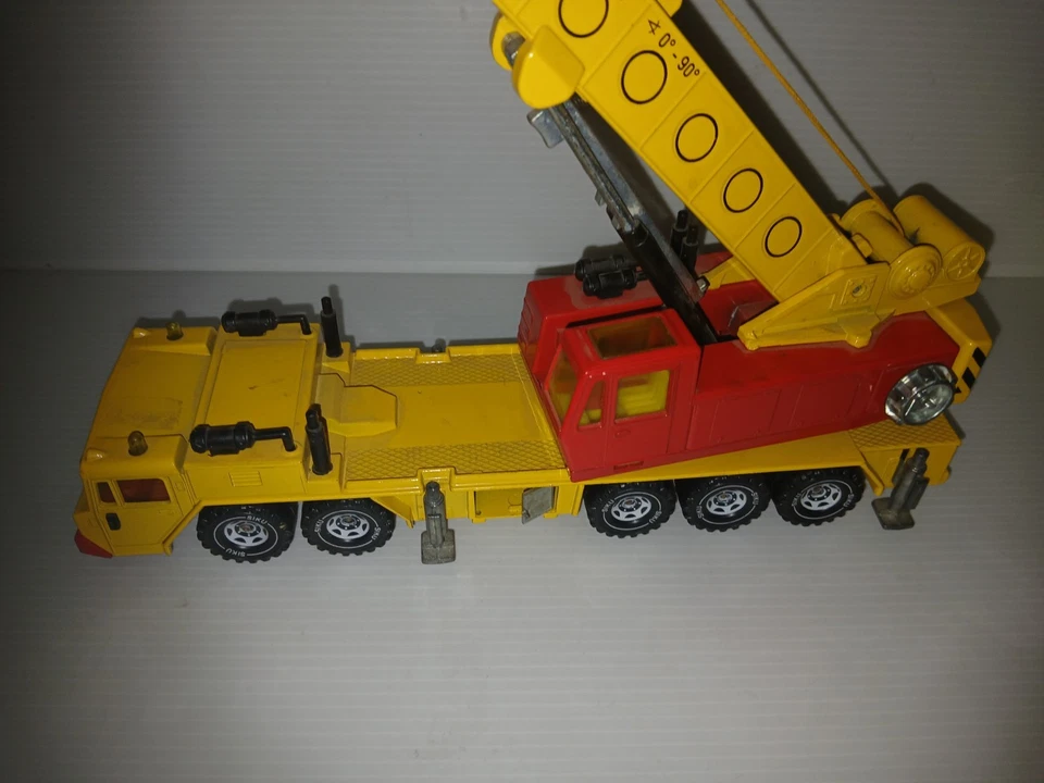 Camión grúa hidráulica Siku 4010 Die Cast escala 1:55 ranura Tragcraft sin caja Foto 2 de 4