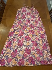 Floral Pattern Sleeveless Summer Dress