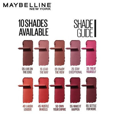 Maybelline New York SuperStay Crayon Lippenstift, 1,2 g